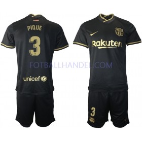 Barn Fotballdrakter FC Barcelona Gerard Pique 3 Borte 2020-21 Kortermet